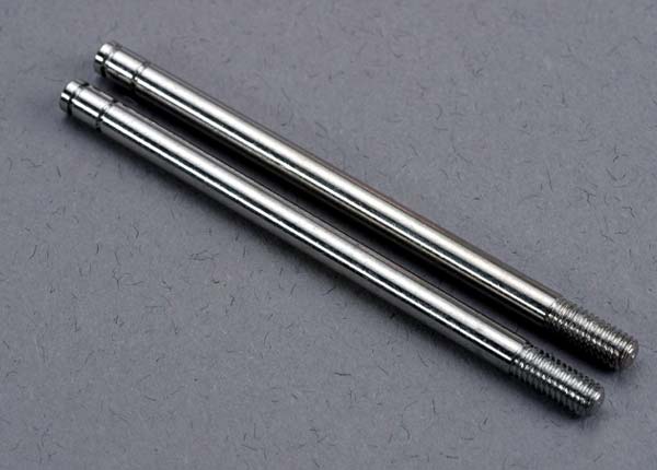 Shock shafts steel chrome finish (X-long) (2)