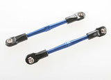 Turnbuckles aluminum (blue-anodized) toe links 59mm (2) (