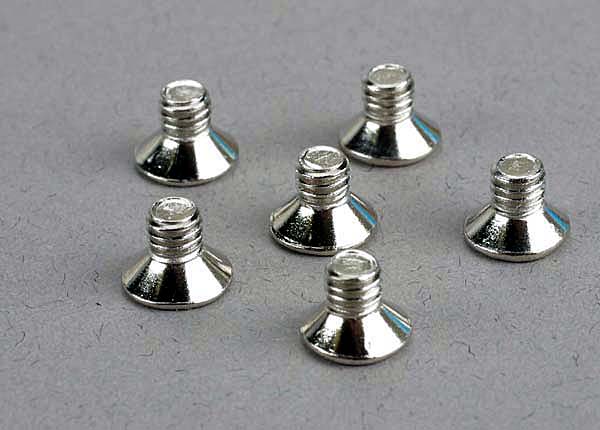 Screws 4x6mm countersunk machine