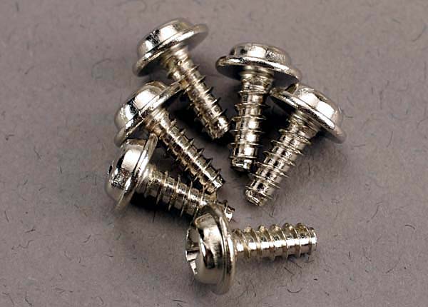 Screws 3x8mm washerhead self-tapping