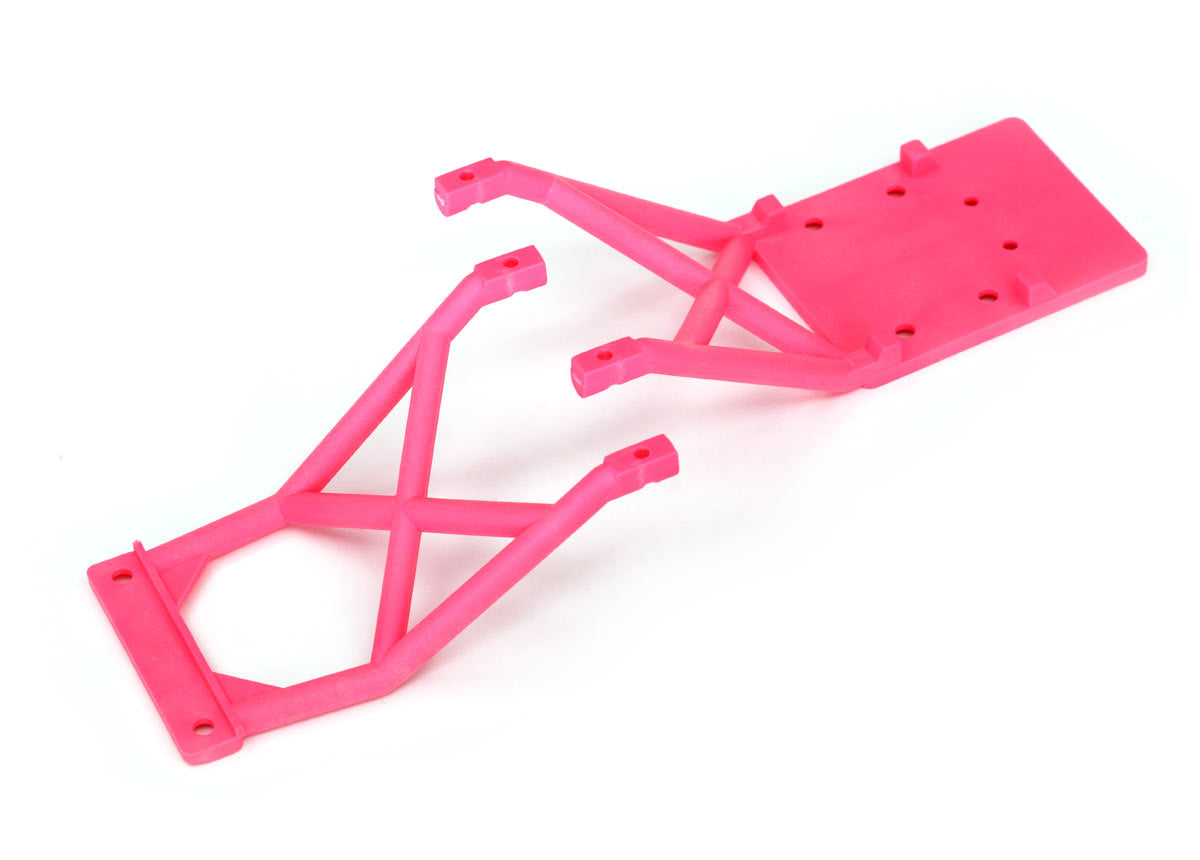 Skid plates front & rear (pink)