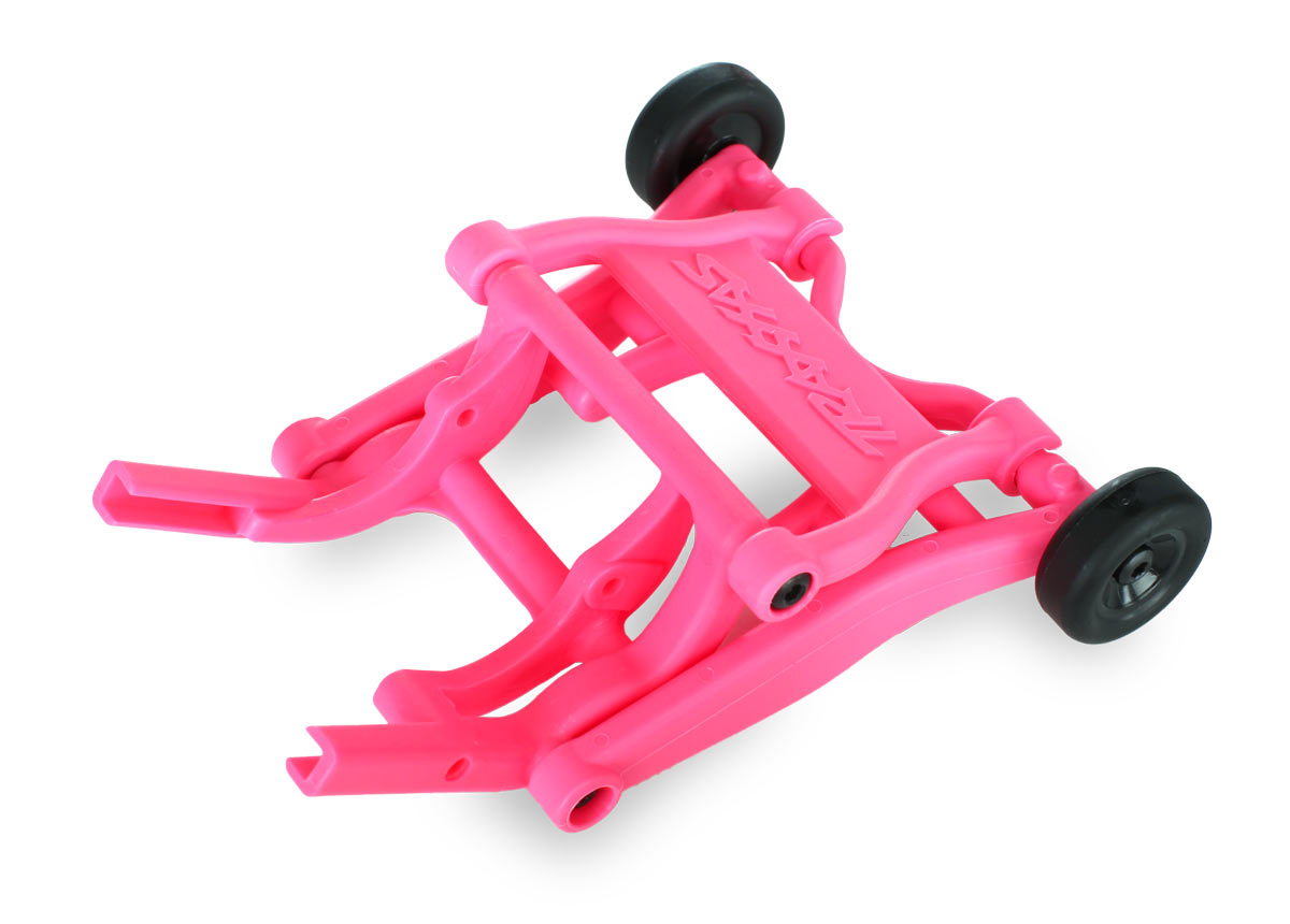 Wheelie bar assembled (pink) (Stampede Rustler Bandit)