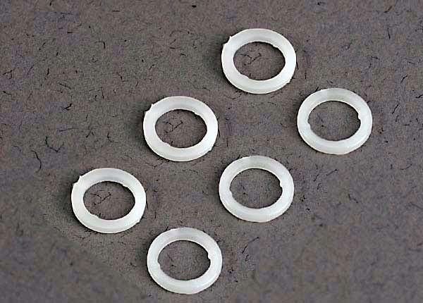 White plastic washers (5x8x1.0mm)