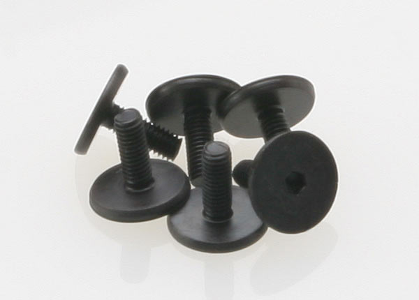 Screws 3x8mm flat-head machine (hex drive)