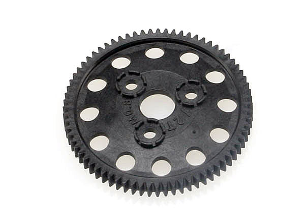 Spur gear 72-tooth (0.8 metric pitch compatible with 32-pi