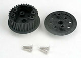 Differential (34-groove)/ flanged side-cover & screws