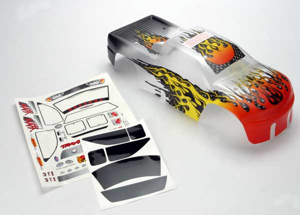 Body T-Maxx ProGraphix (replacement for the painted flames