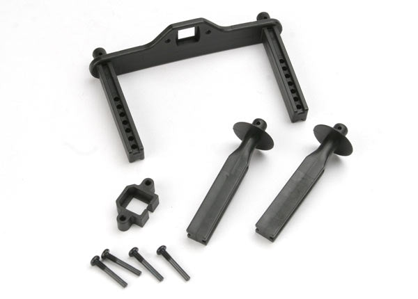 Traxxas Body mount posts front (2)/ body mount rear/ body mount set (Draw)