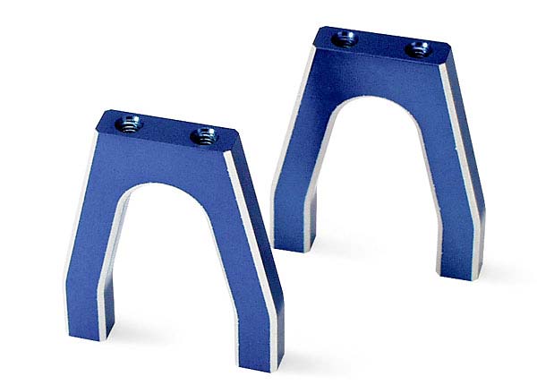 Servo mounts throttle/ brake (machined aluminum) (blue) (f&