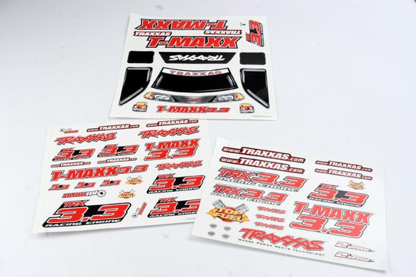 Decal sheet T-Maxx 3.3