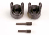 Transmission output yokes (heavy-duty) (2)/ set screw yoke p