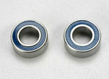 Ball bearings blue rubber sealed (5x10x4mm) (2)