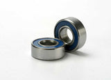 Ball bearings blue rubber sealed (5x11x4mm) (2)