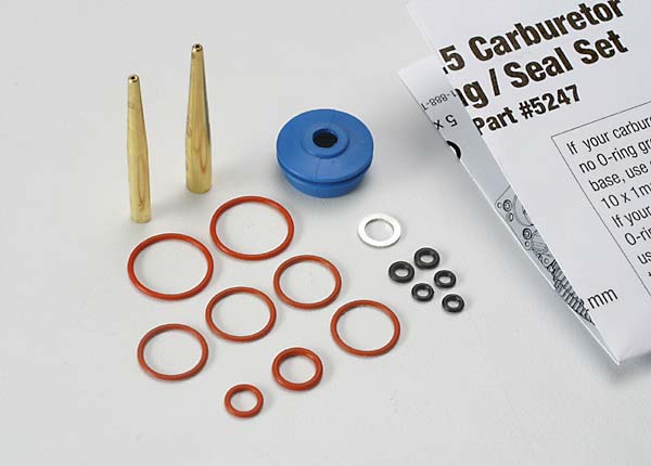 O-ring and seal set carburetor/ O-rings: 2x1mm (3) 10x1mm