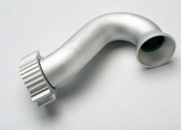 Header exhaust (tubular aluminum silver-anodized) (TRX 2.5