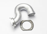 Header exhaust (tubular aluminum silver-anodized)/ spring