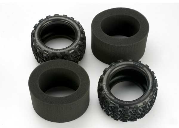 Tires Talon 3.8 Inch (2)/ foam inserts (2)
