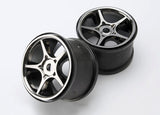 Wheels Gemini 3.8 Inch (black chrome) (2) (use with 17mm spline