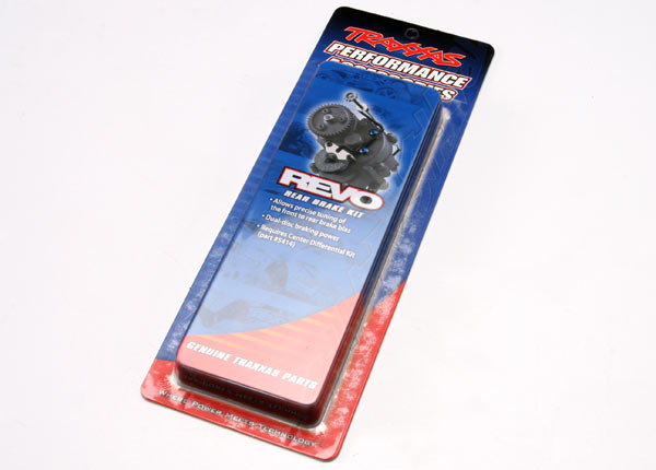 Brake kit rear (dual-disc Revo) (Requires center differenti