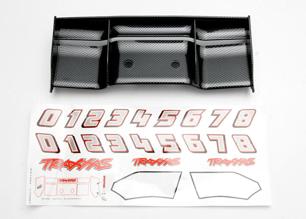 Wing Revo (Exo-Carbon finish)/ decal sheet