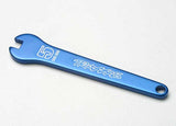 Flat wrench 5mm (blue-anodized aluminum)