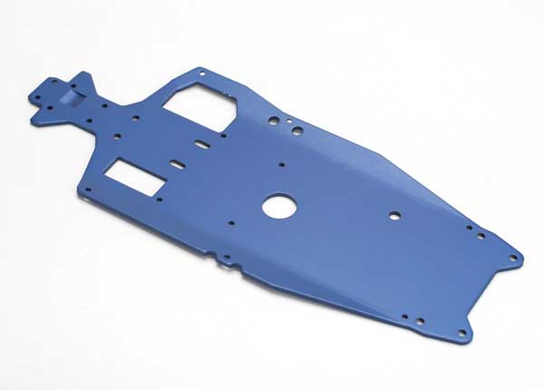 Chassis 6061-T6 aluminum (3mm) (anodized blue)/ adhesive fo