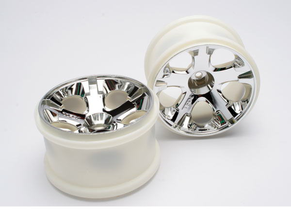 Wheels All-Star 2.8 Inch (chrome) (nitro rear/ electric front)