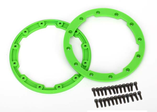 Sidewall protector beadlock style (green) (2)/ 2.5x8mm CS (