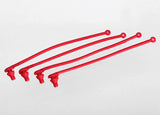 Body clip retainer red (4)