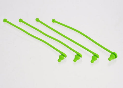 Body clip retainer green (4)