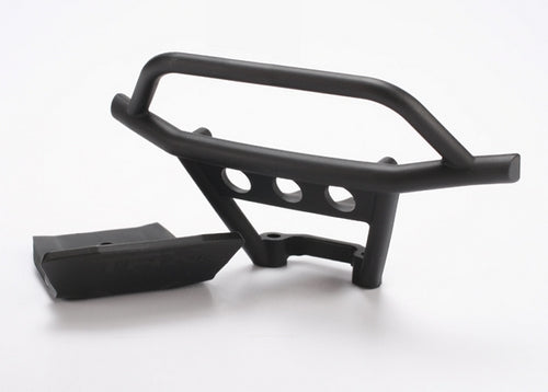 Bumper/skidplate front (black) Stampede 4X4