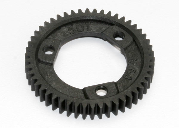 Spur gear 50-tooth (0.8 metric pitch compatible with 32-pi
