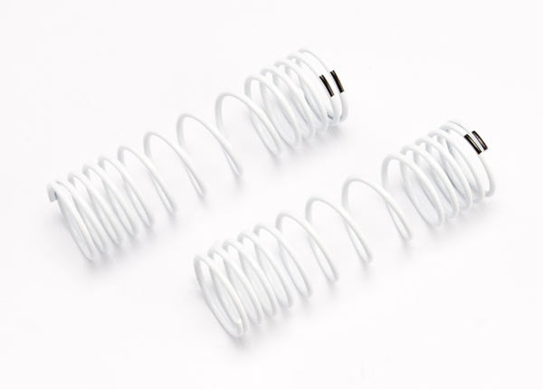 Springs rear (white) (progressive rate) (2)