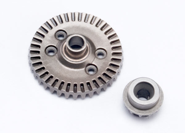 Ring gear differential/ pinion gear differential (rear)