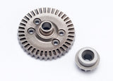 Ring gear differential/ pinion gear differential (rear)