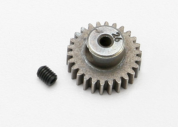 Gear 26-T pinion (48-pitch 2.3mm shaft)/ set screw