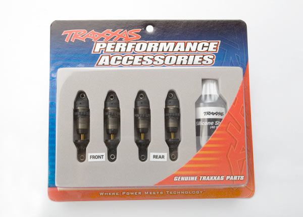 Shocks GTR hard anodized Teflon-coated bodies with TiN sha