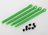 Toe link front & rear (molded composite) (green) (4)/ hollo