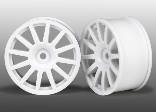 Wheels 12-Spoke (White) (2)