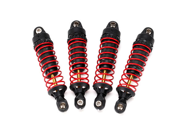 Shocks GTR hard-anodized PTFE-coated aluminum with TiN sha