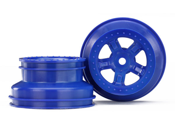 Wheels (2) Sct Blue Beadlock