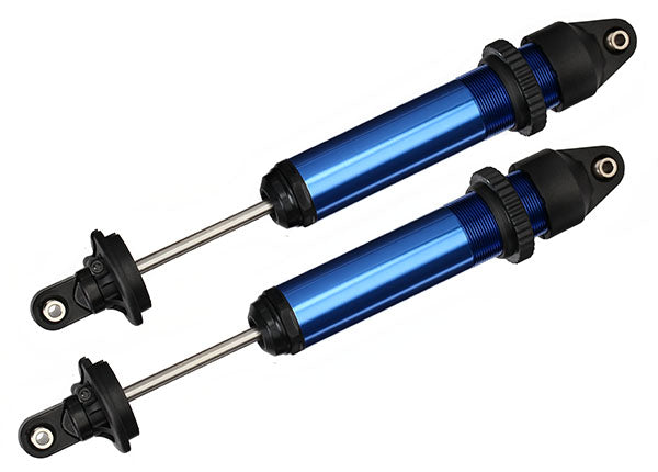 Shocks GTX aluminum blue-anodized (fully assembled w/o sp