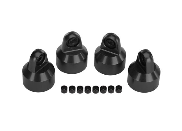 Shock caps aluminum (hard-anodized PTFE-coated) GTX shock