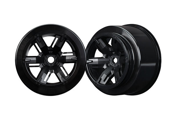 Wheels X-Maxx black (left and right)