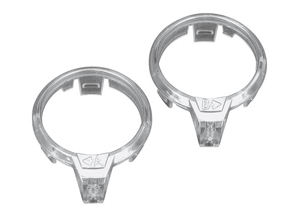 LED lens motor clear (left & right)