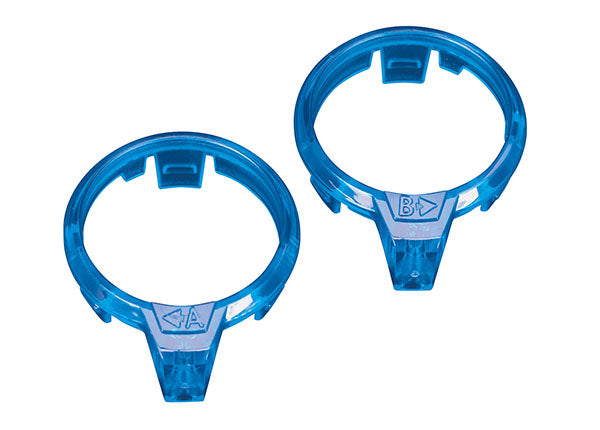 LED lens motor blue (left & right)