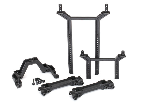 Traxxas Body mounts & posts front & rear TRX8215