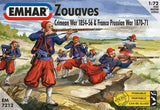 Plastic Kit Emhar 1:72 Zouaves (Crimean and Franco-Prussian War) EM7212