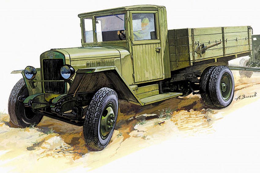 Zvezda 1/35 ZIS-5B SOVIET TRUCK 3529