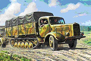 Zvezda 1/35 MAULTIER L-4500R GER HALFTRACK (RR) 3603